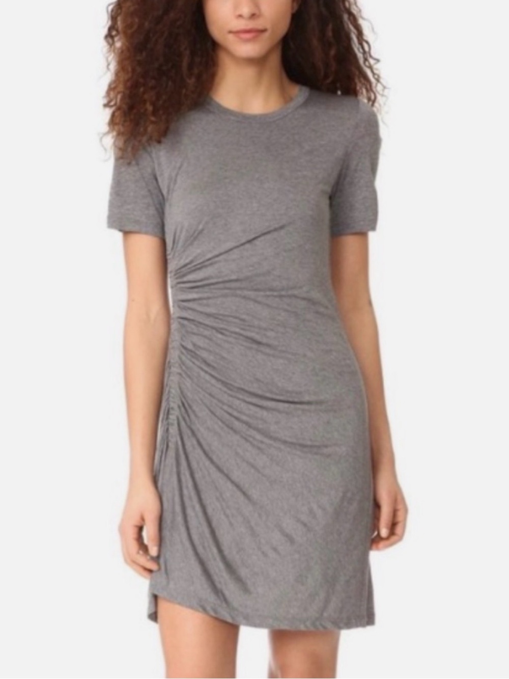 A.L.C. Sally Dress in Color Heather Gray - Picture 3 of 9